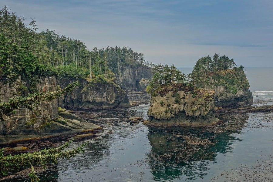 Save Download Preview Cape Flattery in Neah Bay, Washington, USA