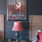 Twilight poster in Twilight theme room